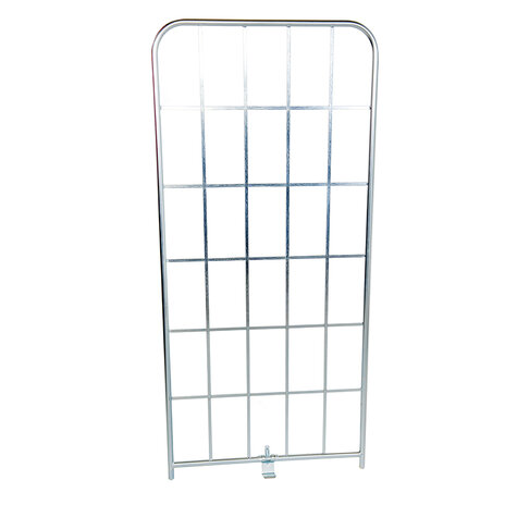 metal sidepanel, 1.650 x 790 mm, for rollcages, Cr 3 blue zinc