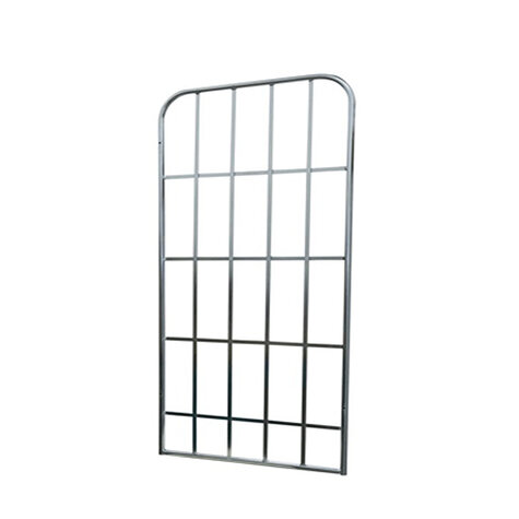 metal backwall, 1.450 x 650 mm, for rollcages, Cr 3 blue...