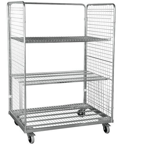 metal rollcage, 800 x 1200 mm, type 2-sided