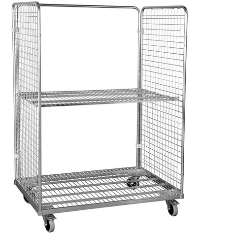 metal rollcage, 800 x 1200 mm, type 2-sided