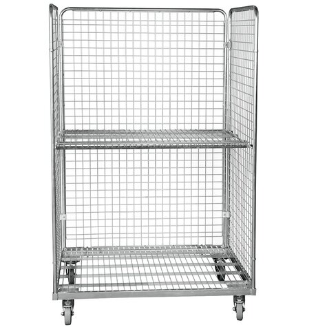 metal rollcage, 800 x 1200 mm, type 3-sided