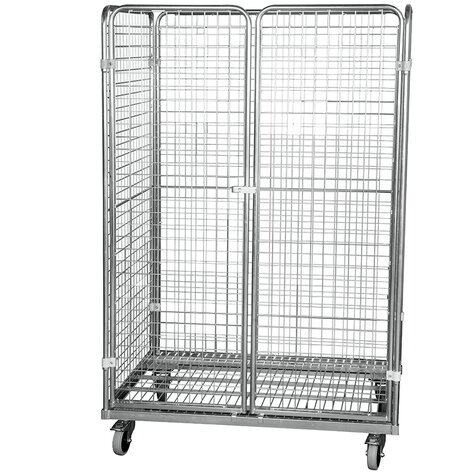 metal rollcage, 800 x 1200 mm, type 4-sided