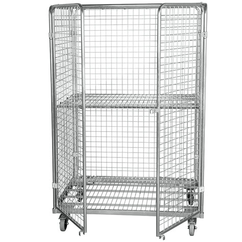 metal rollcage, 800 x 1200 mm, type 5-sided