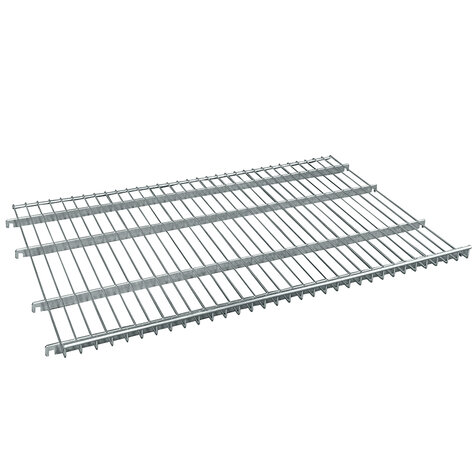 wire shelf, for metal rollcage 800 x 1200 mm, 20 mm anti-slip edge, Cr 3 blue zinc