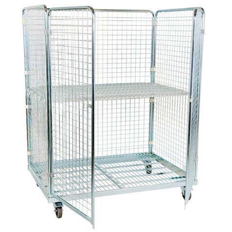 metal rollcage, 950 x 1350 mm, type 4-sided