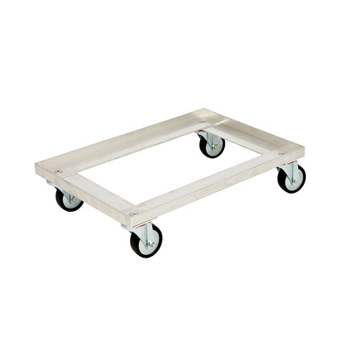 Transportroller, 420 x 618 mm, ø 80 mm Polypropylenrollen