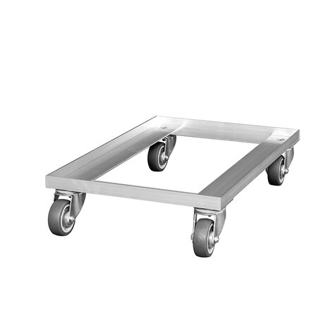 Transportroller, 420 x 618 mm, ø 80 mm PP/TPE Rollen