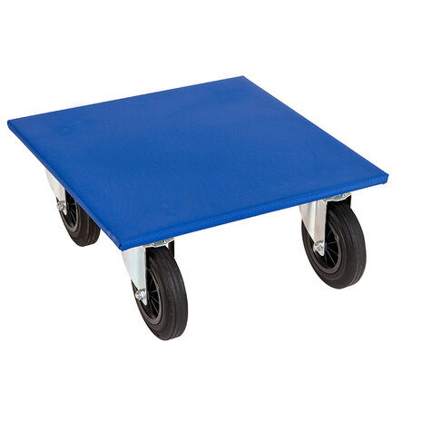 furniture dolly, type 600 x 600 mm,  200 solig rubber...