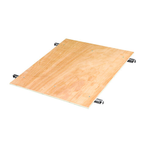 Holzzwischenboden, für Rollbehälter 720 x 810 mm