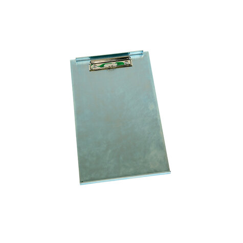 memorandum plate, clipboard, Cr 3 blue zinc