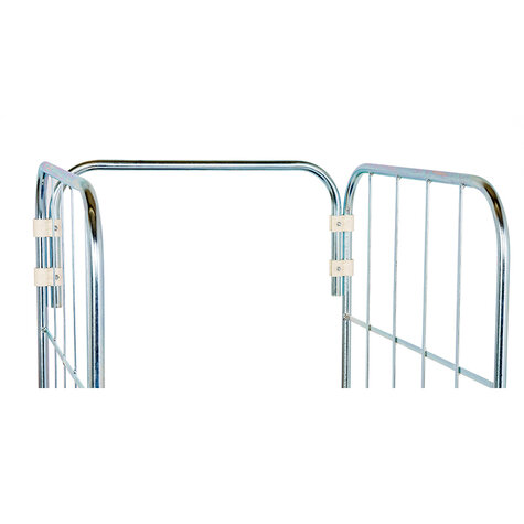 stabality frame part, for rollcage 720 x 810 mm, Cr 3 blue zinc