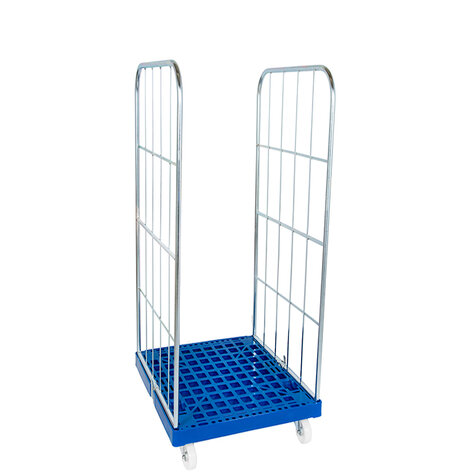 rollcage with plastic base, type 724 x 815 mm, type 2-sided