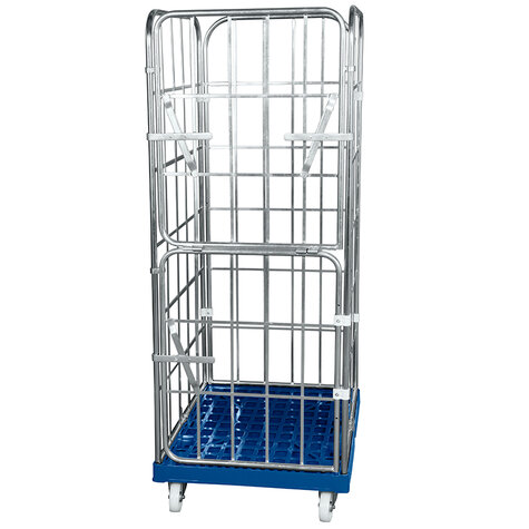 rollcage with plastic base, type 724 x 815 mm, type 4-sided