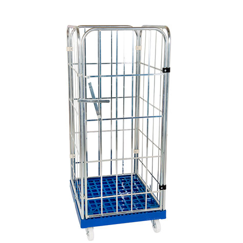 rollcage with plastic base, type 724 x 815 mm, type 4-sided