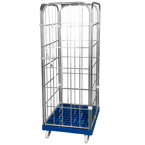 rollcage with plastic base, type 724 x 815 mm, type 4-sided