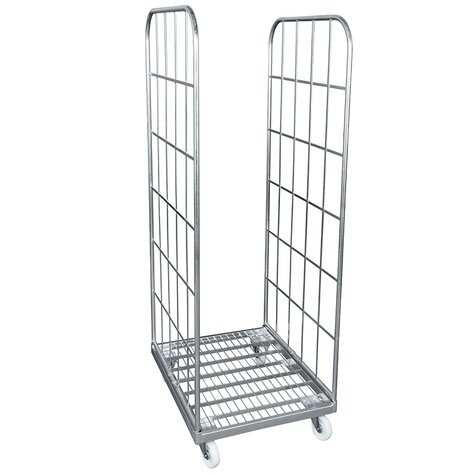rollcage with metal base, type 710 x 800 mm, type 2-sided