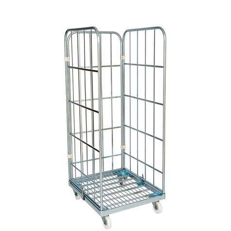 rollcage with metal base, type 710 x 800 mm, type 3-sided