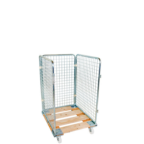 Rollbehälter ADB 1020 HO, 724 x 810 mm, 3-seitig, Cr 3
