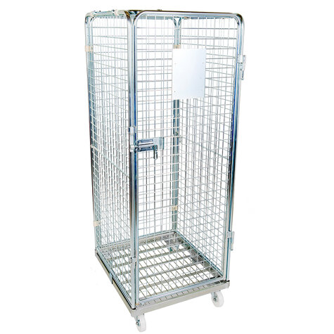 Metall-Rollbehälter, 710 x 800 mm, Typ 5-seitig,...