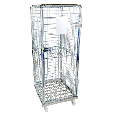 rollcage with metal base, 710 x 800 mm, type 5-sided ANTI-THEFT