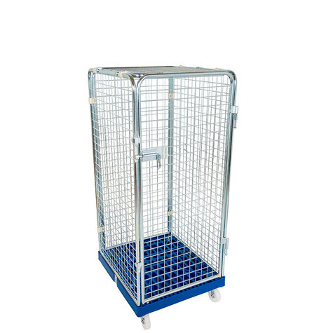 rollcage with plastic base, 724 x 815 mm, type 5-sided...