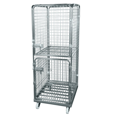 rollcage with metal base, 710 x 800 mm, type 5-sided ANTI-THEFT