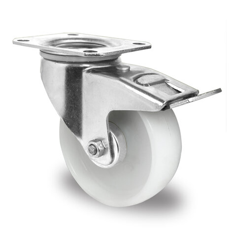 Lenkrolle, ø 100 mm mit Feststeller