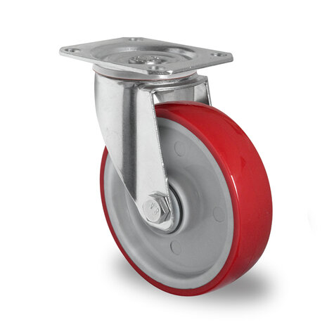 swivel castor, ø 100 mm