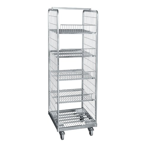 metal rollcage, 600 x 600 mm, type 2-sided