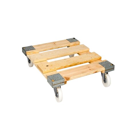 Holz-Rollplatte, Typ 724 x 810 mm, ø 108 mm...