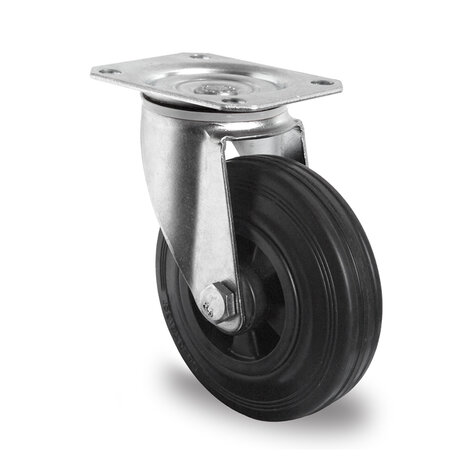 swivel castor, ø 200 mm