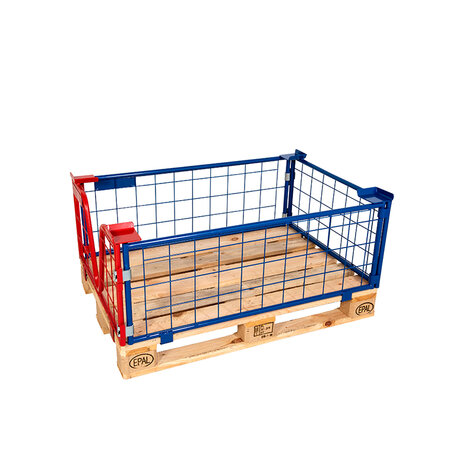 mesh stacking frame, usable height 400 mm, powder coated