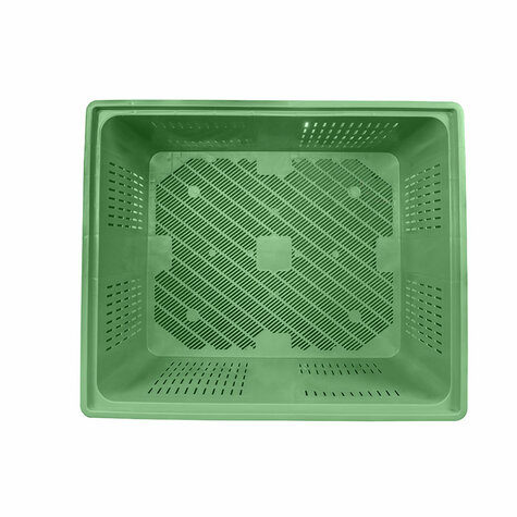 Big-Box 1200 x 1000 mm perforated version with 4 feet green