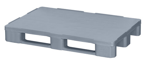 Hygienische Kunststoffpalette Industriemaß FP-EHK12103-3V...