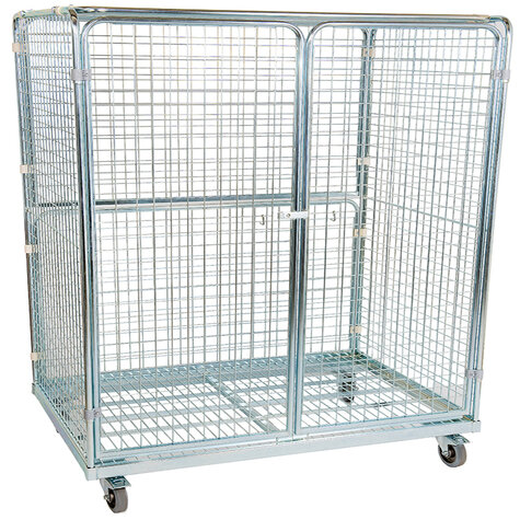 Stahlrollbehälter ADB 1600, 800 x 1600 mm, 5-seitig, 1...