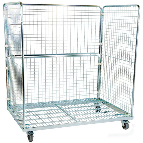 metal rollcage, 800x 1600 mm, type 3-sided