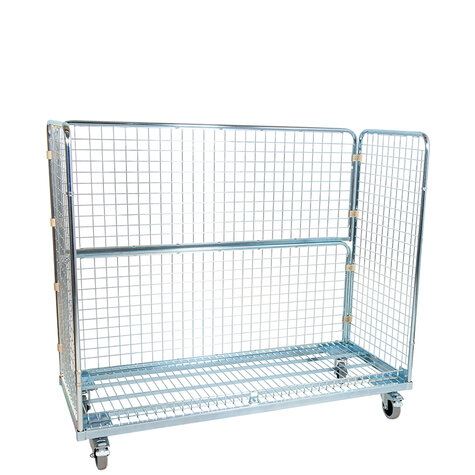 metal rollcage, 620 x 1500 mm, type 3-sided