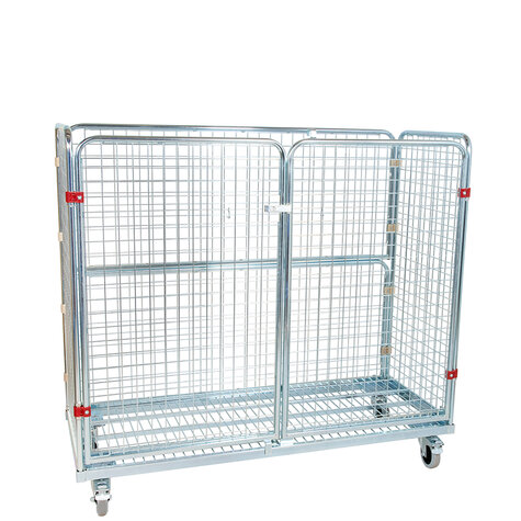 metal rollcage, 620 x 1500 mm, type 4-sided