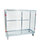 Stahlrollbehälter 1200, 620 x 1500 mm, 4-seitig, 2 Flügeltüren, Cr 3
