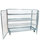 Stahlrollbehälter 1200, 620 x 1500 mm, 4-seitig, 2 Flügeltüren, Cr 3