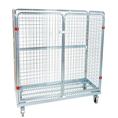 metal rollcage, 620 x 1500 mm, type 4-sided