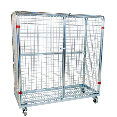 metal rollcage, 620 x 1500 mm, type 5-sided, ANTI-THEFT