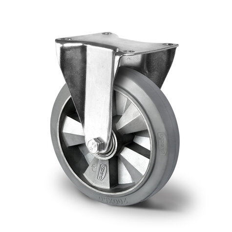 fixed castor, ø 125 mm