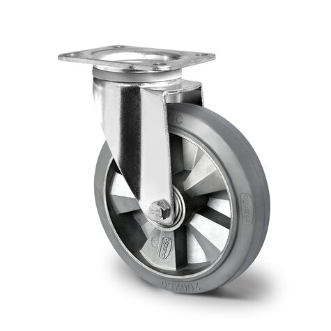 swivel castor, ø 125 mm