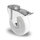 swivel castor with bolt hole and total brake, ø 108 mm