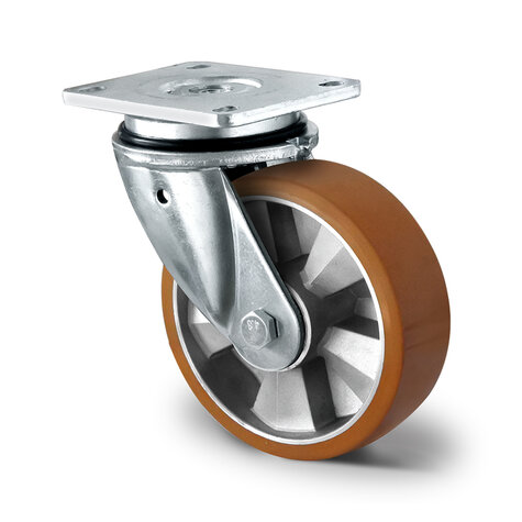 swivel castor, ø 125 mm