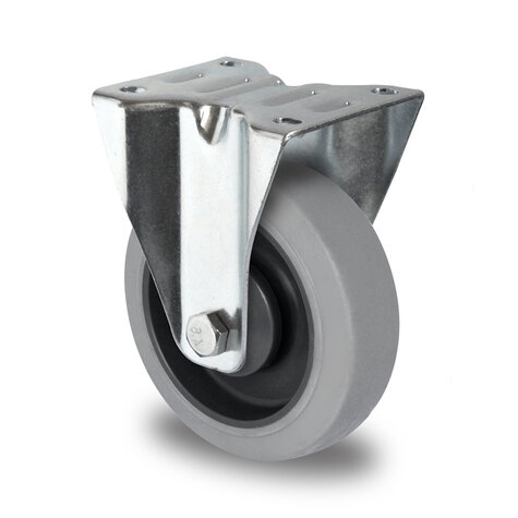 Bockrolle,  125 mm