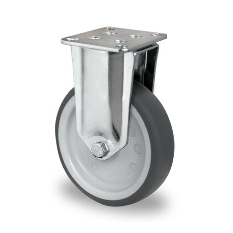 fixed castor, ø 125 mm