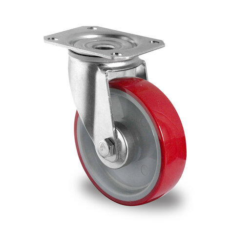 swivel castor, ø 125 mm