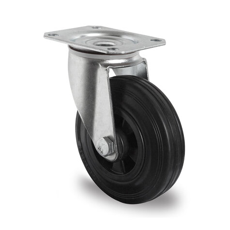 swivel castor, ø 125 mm